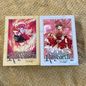 Magic Knight Rayearth manga books 1 & 2